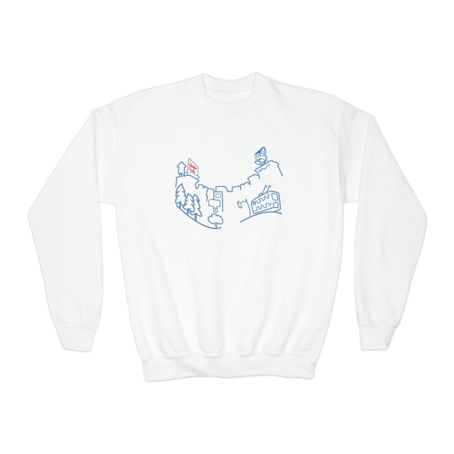 Zipline Puff City Crewneck Sweatshirt