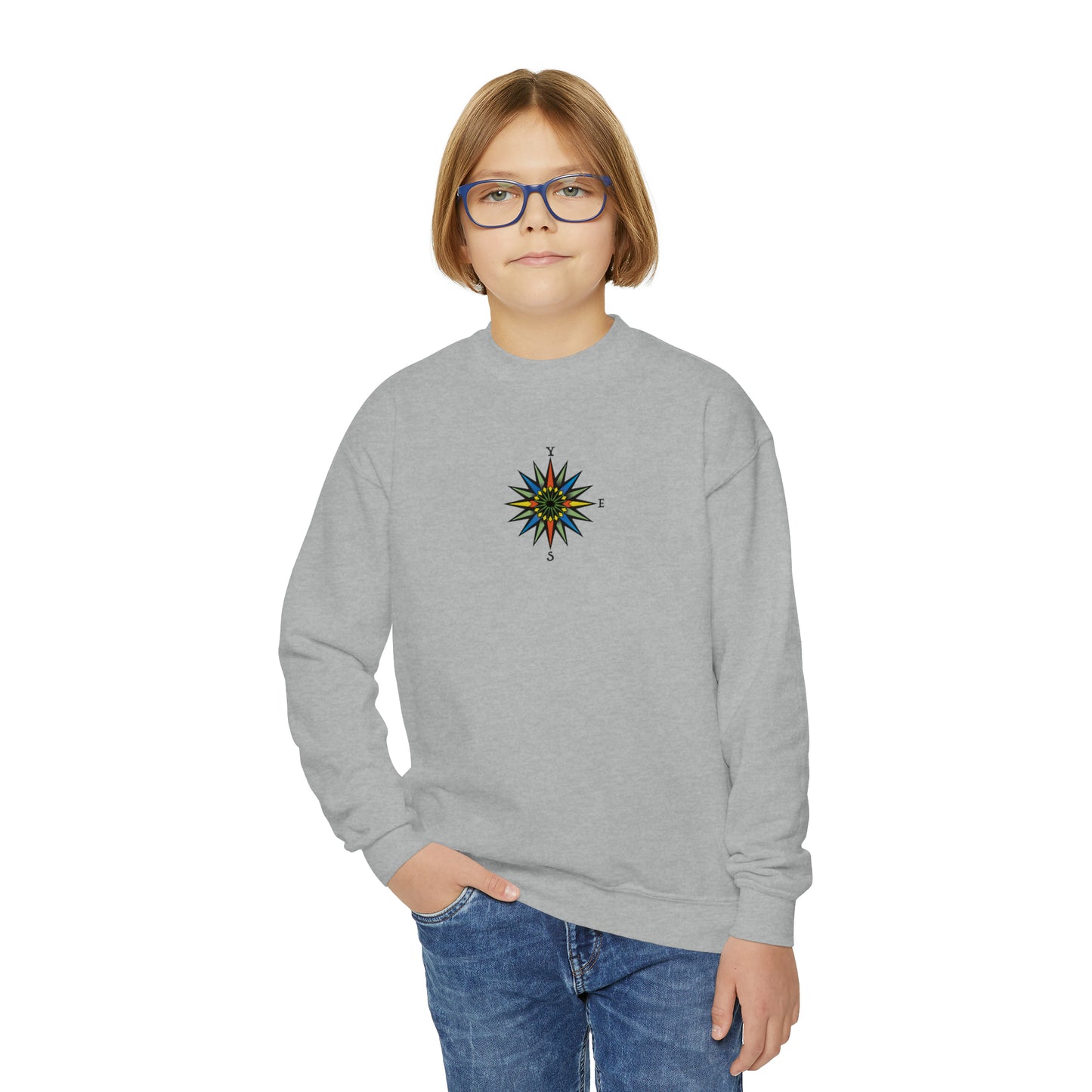 Young Explorer Youth Crewneck Sweatshirt