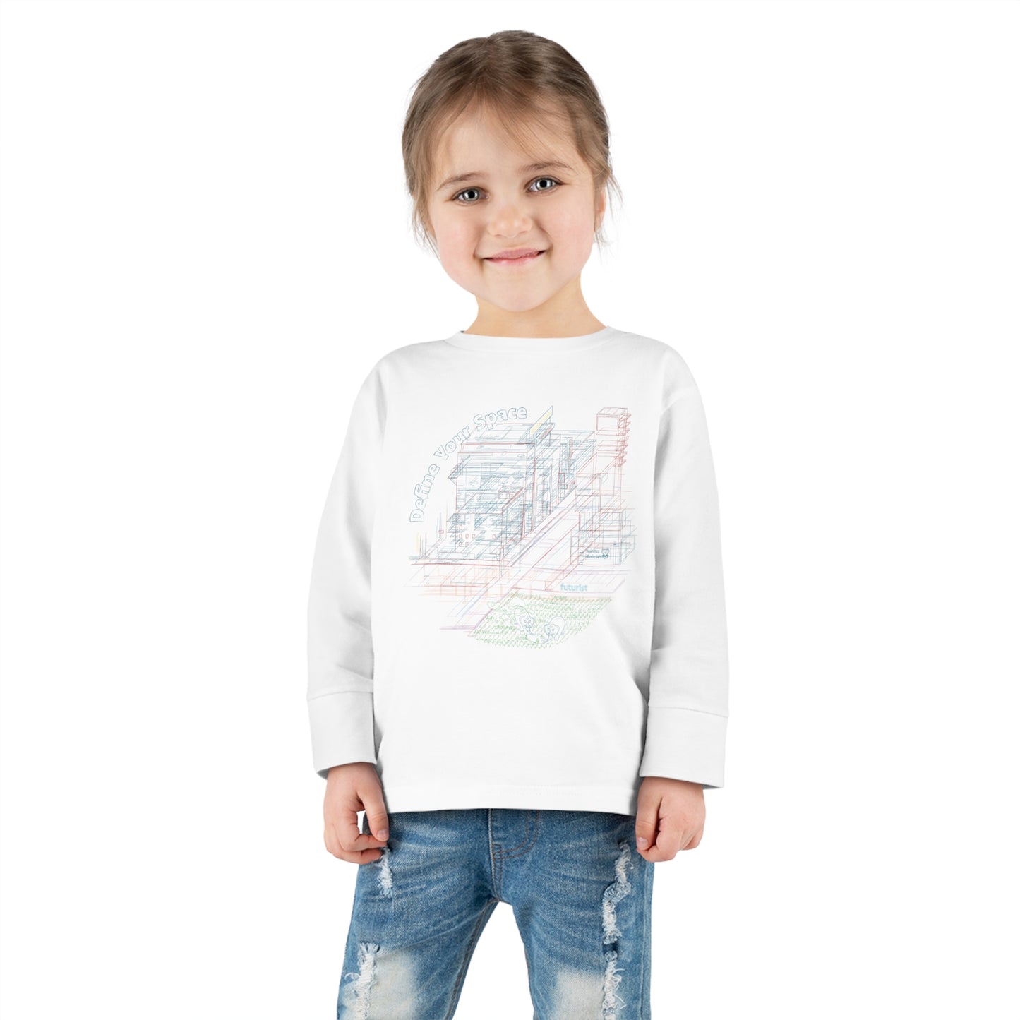 Define Your Space II Toddler Long Sleeve Tee