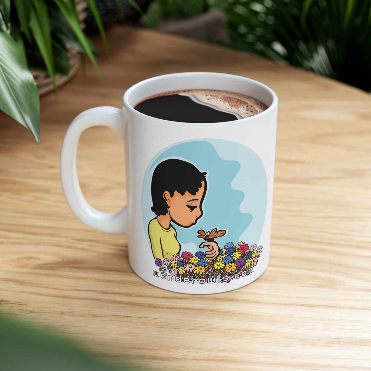 Don't Forget Who You Were 11oz Ceramic Mug by Inker
