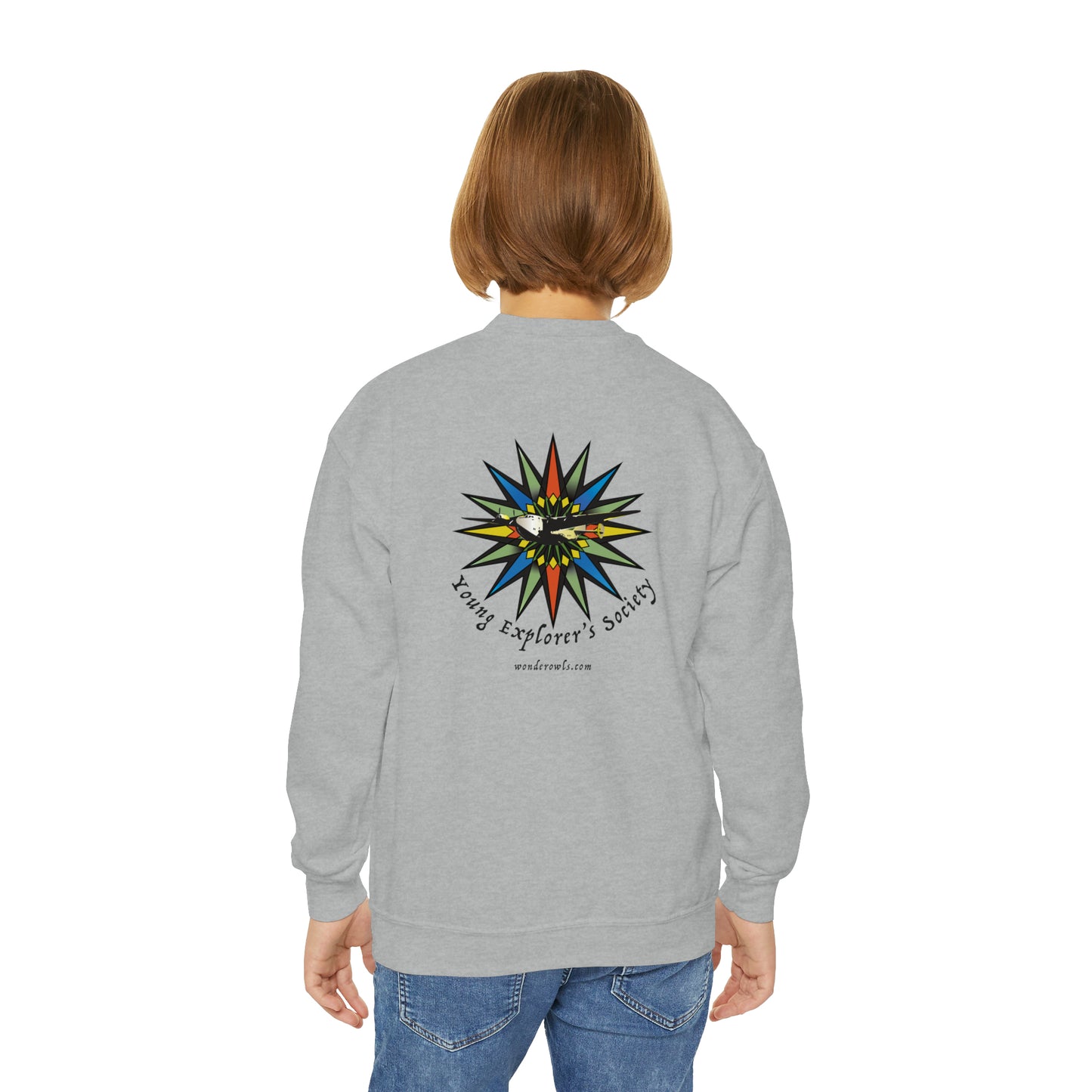 Young Explorer Youth Crewneck Sweatshirt