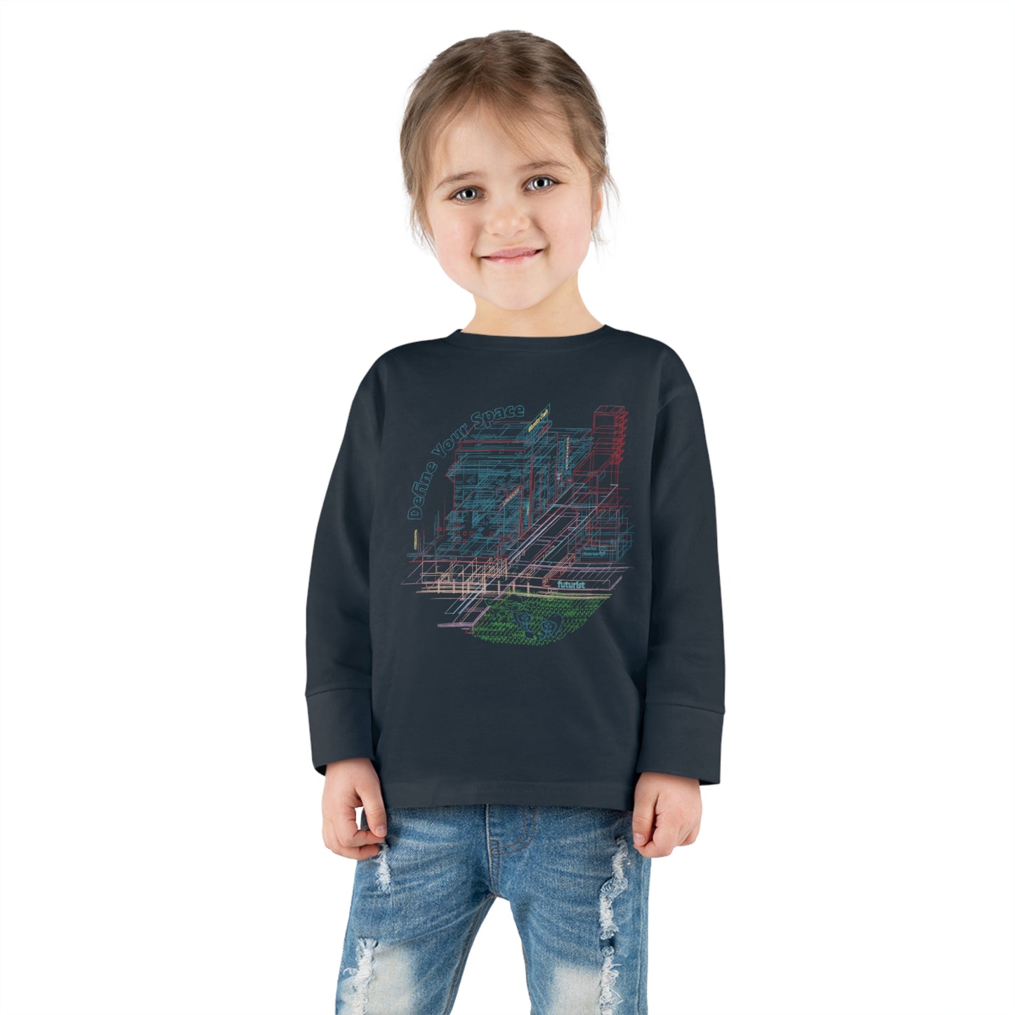 Define Your Space II Toddler Long Sleeve Tee