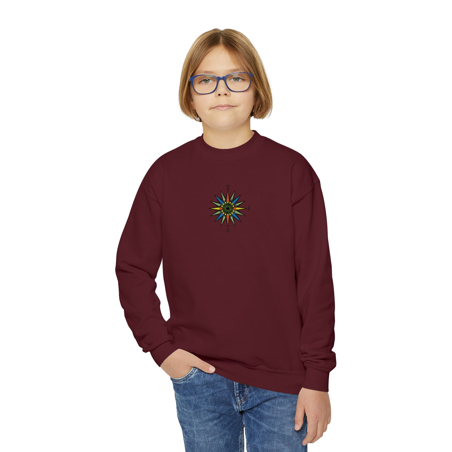 Young Explorer Youth Crewneck Sweatshirt