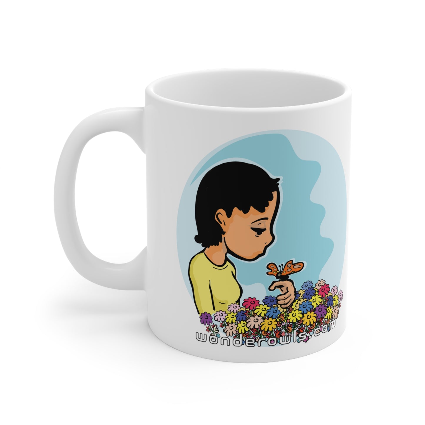 Don't Forget Who You Were 11oz Ceramic Mug by Inker