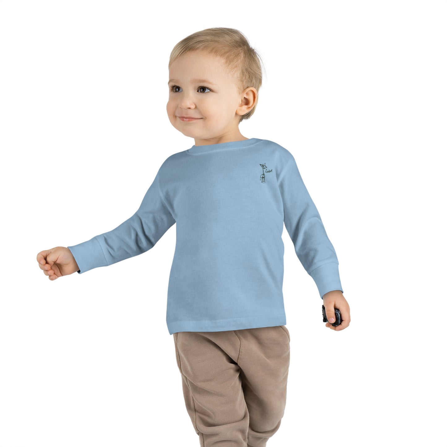 Girobot Toddler Long Sleeve Tee
