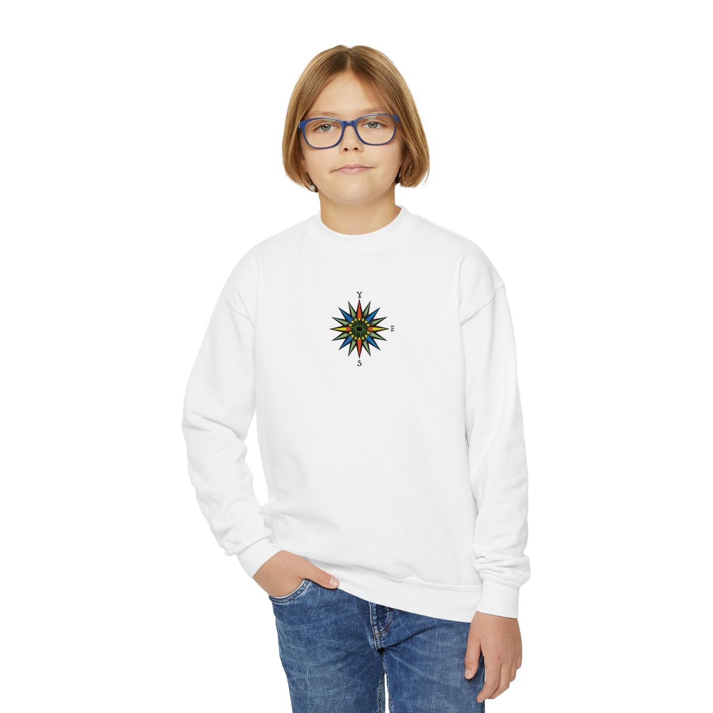 Young Explorer Youth Crewneck Sweatshirt