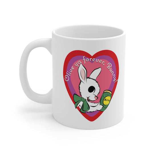 Olive You Forever Valentines Day Original Mug 11oz