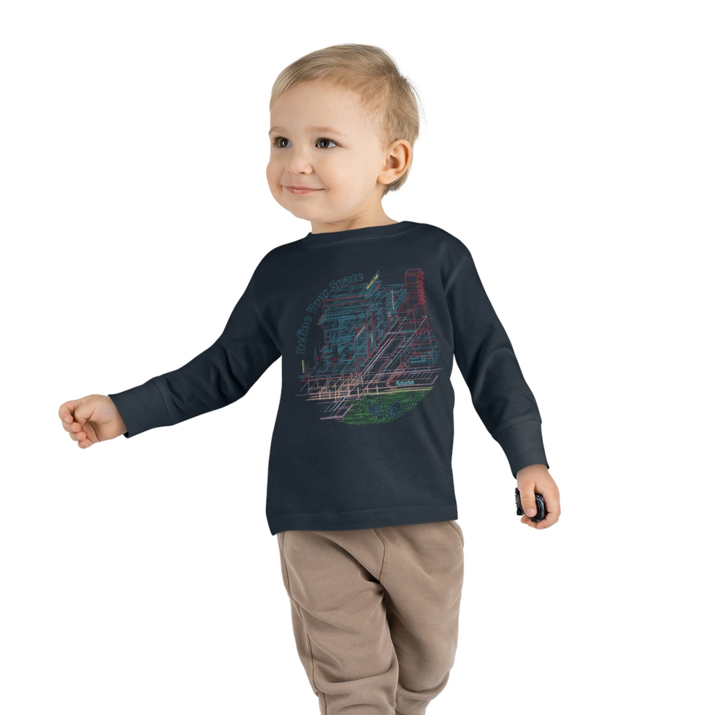 Define Your Space II Toddler Long Sleeve Tee