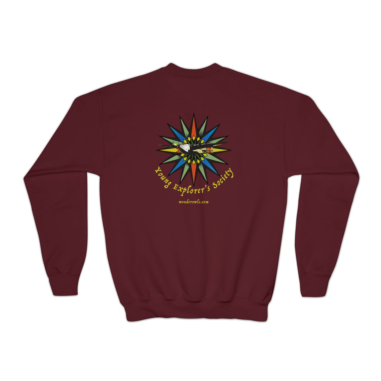 Young Explorer Youth Crewneck Sweatshirt