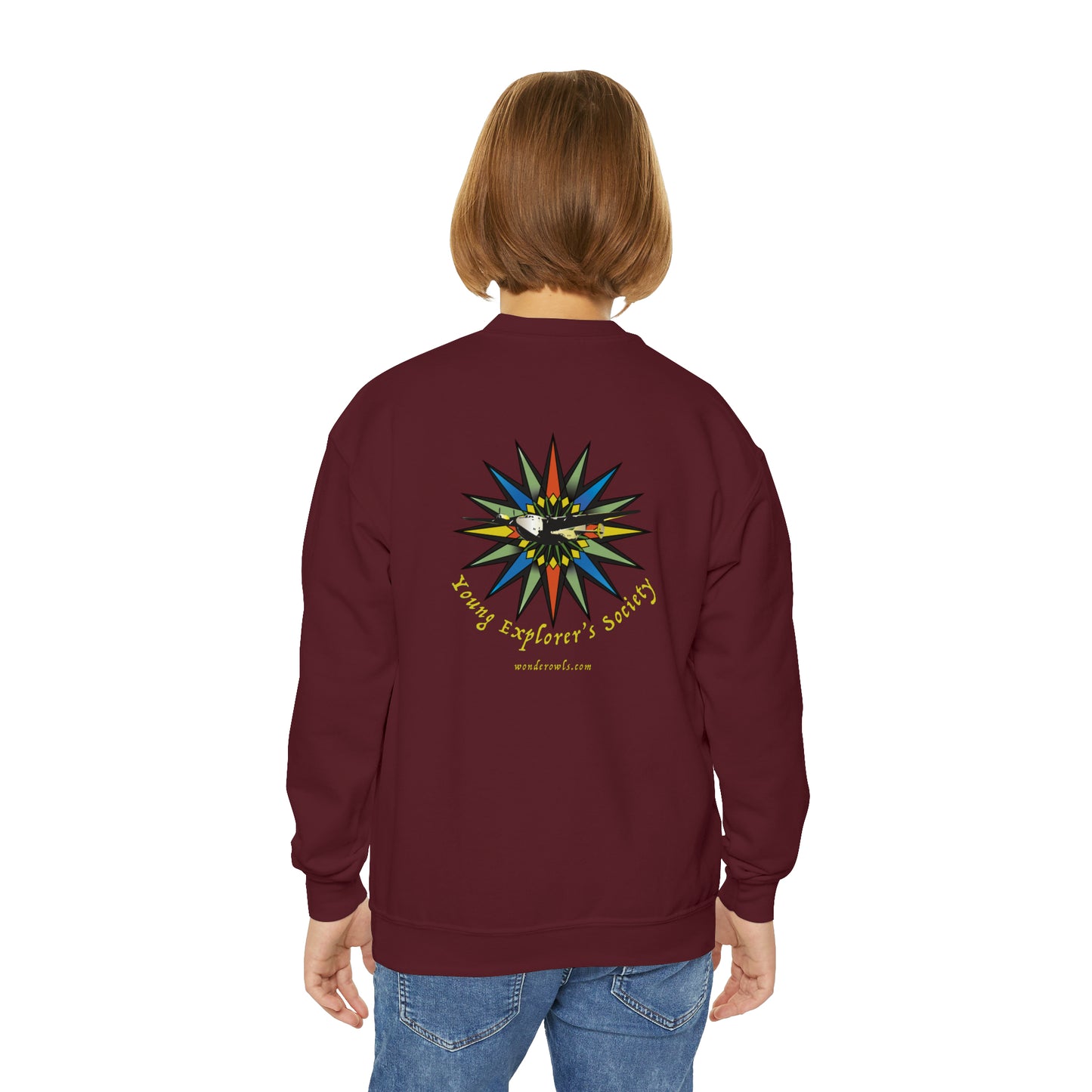 Young Explorer Youth Crewneck Sweatshirt