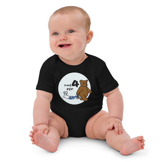 Time 4 Bed Organic Cotton Baby Bodysuit