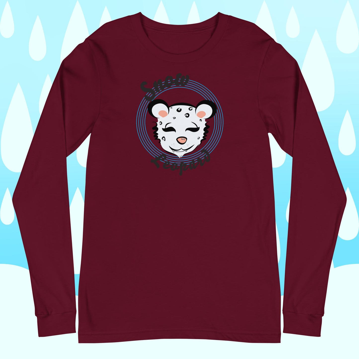 Snow Leopard Unisex Long Sleeve Tee