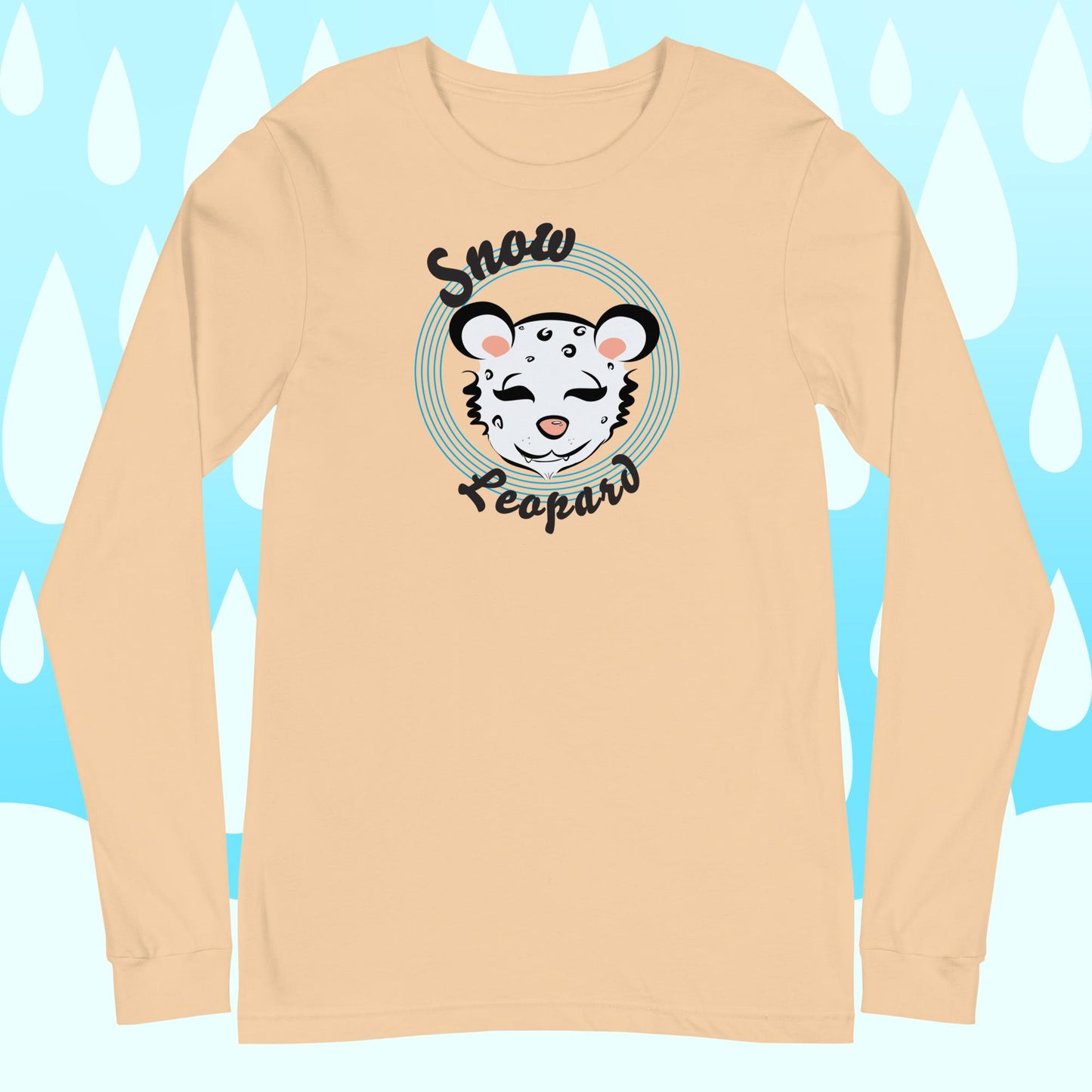 Snow Leopard Unisex Long Sleeve Tee