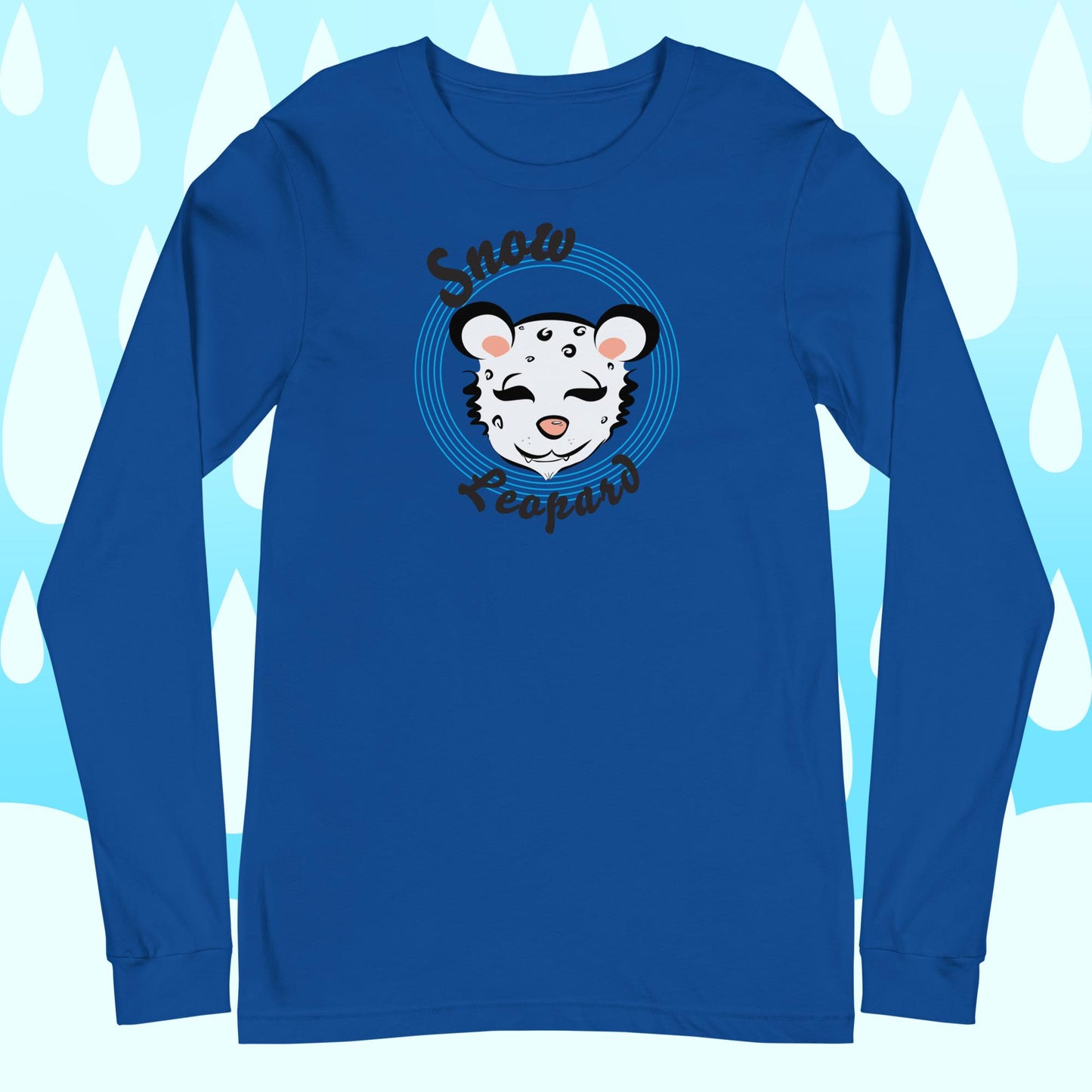 Snow Leopard Unisex Long Sleeve Tee