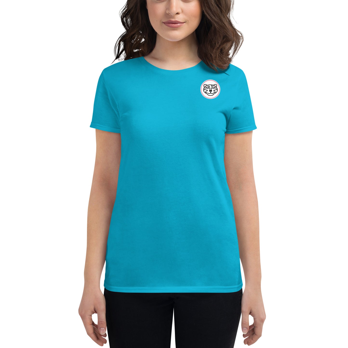 Women's Snow Leo Emblem Short Sleeve