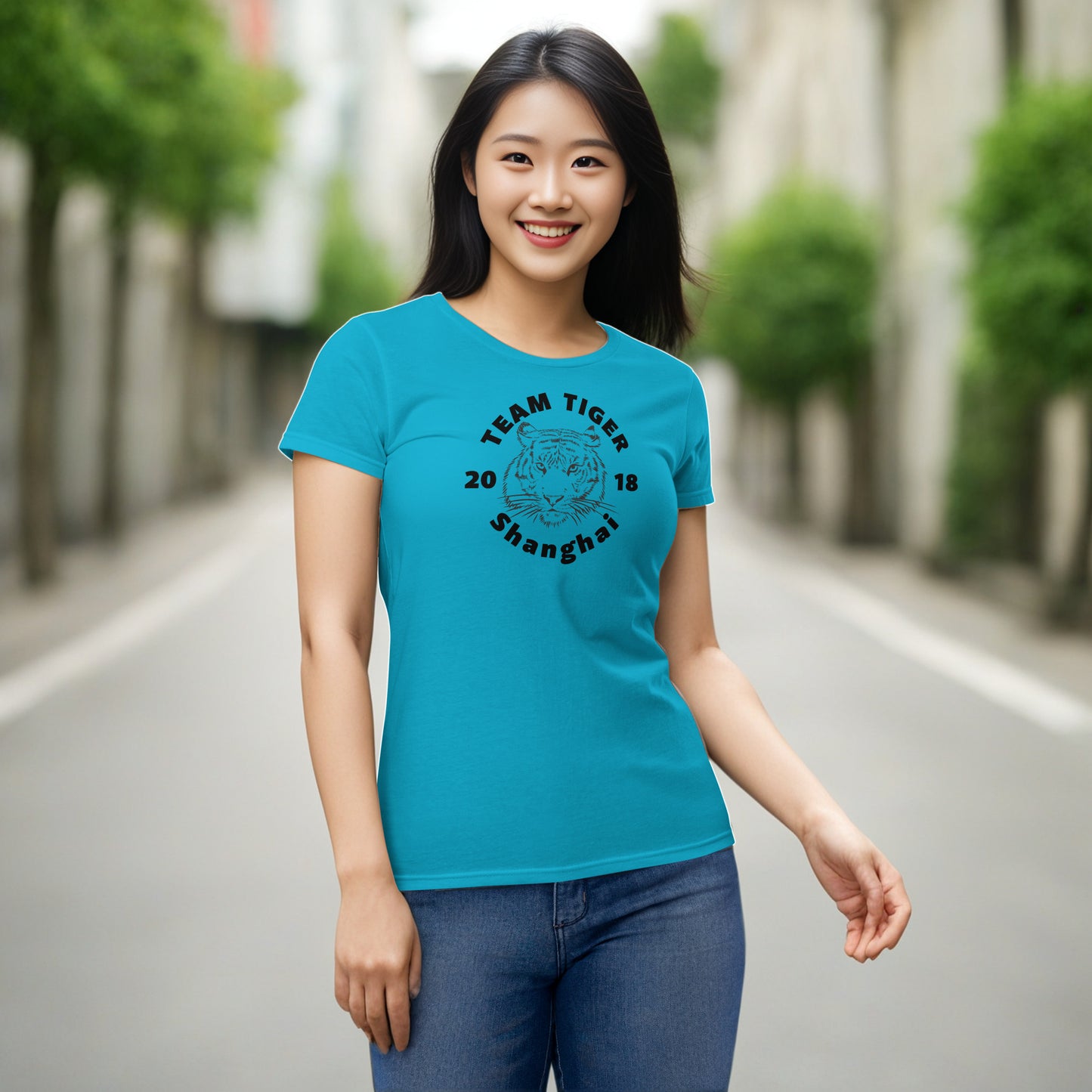 Shanghai Tiger Women's Short Sleeve T