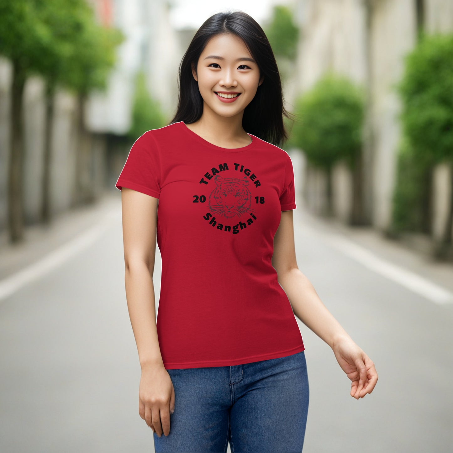Shanghai Tiger Women's Short Sleeve T