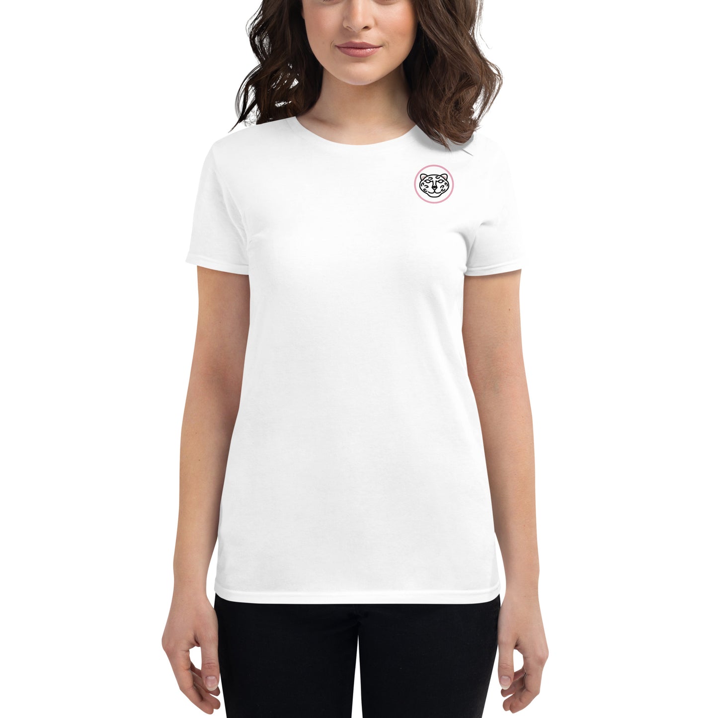 Women's Snow Leo Emblem Short Sleeve