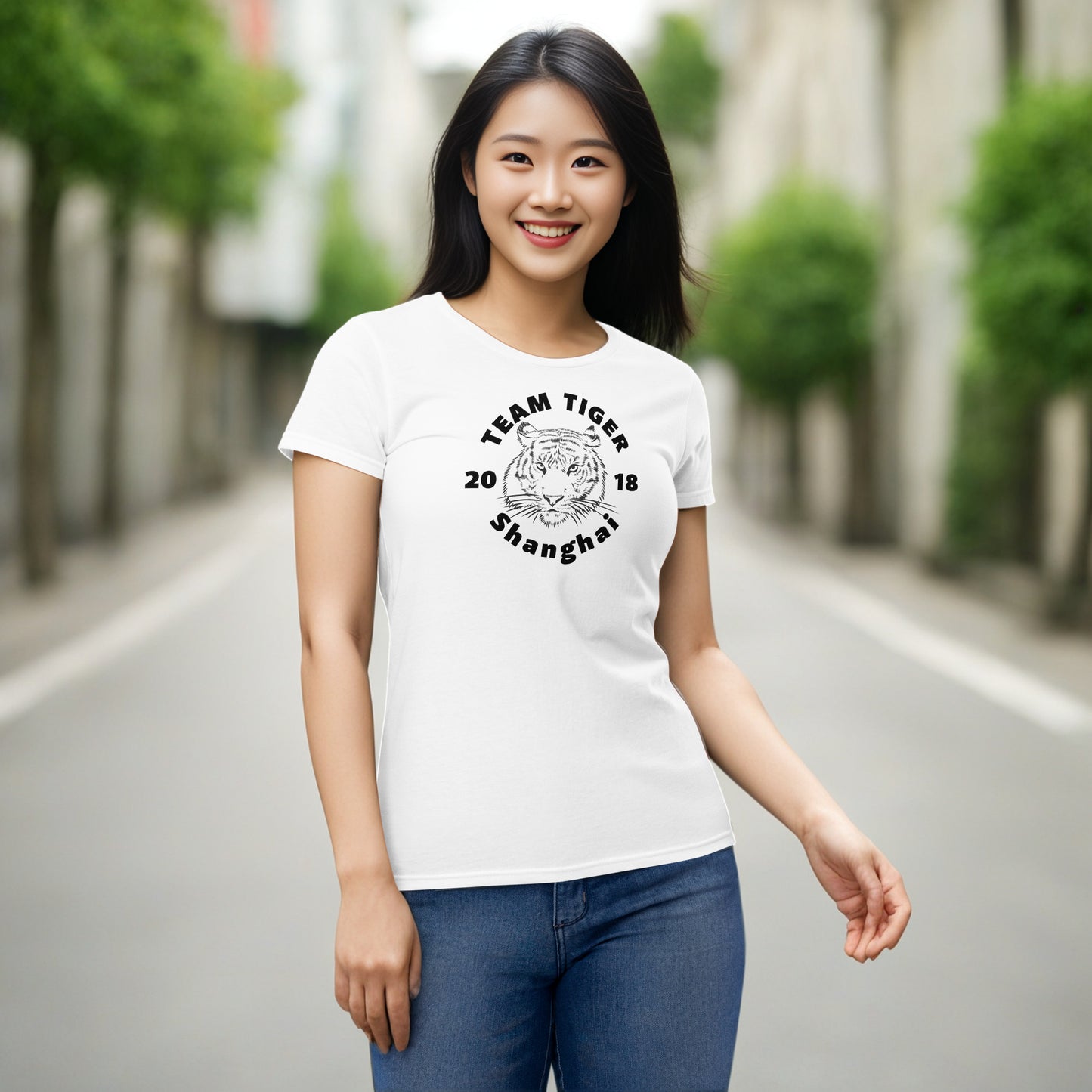 Shanghai Tiger Women's Short Sleeve T