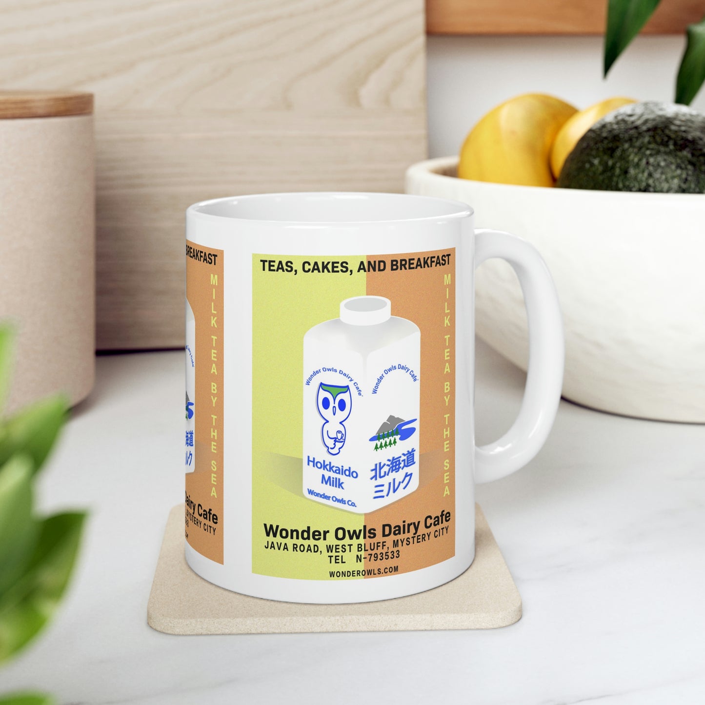 Wonder Owls Dairy Cafe' Mug (11oz)