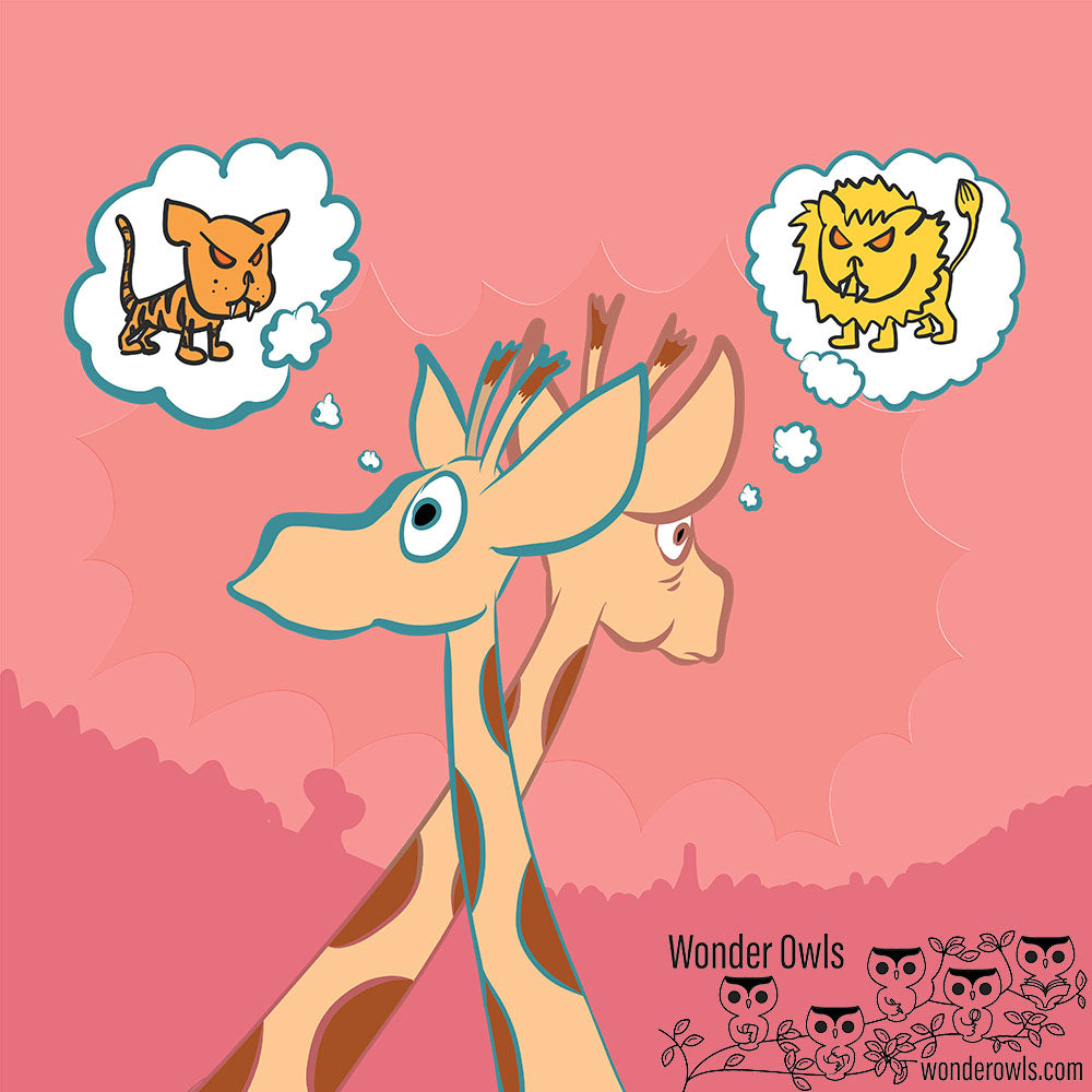 Bilingual Children's Book, Nappa Giraffa (Paperback)