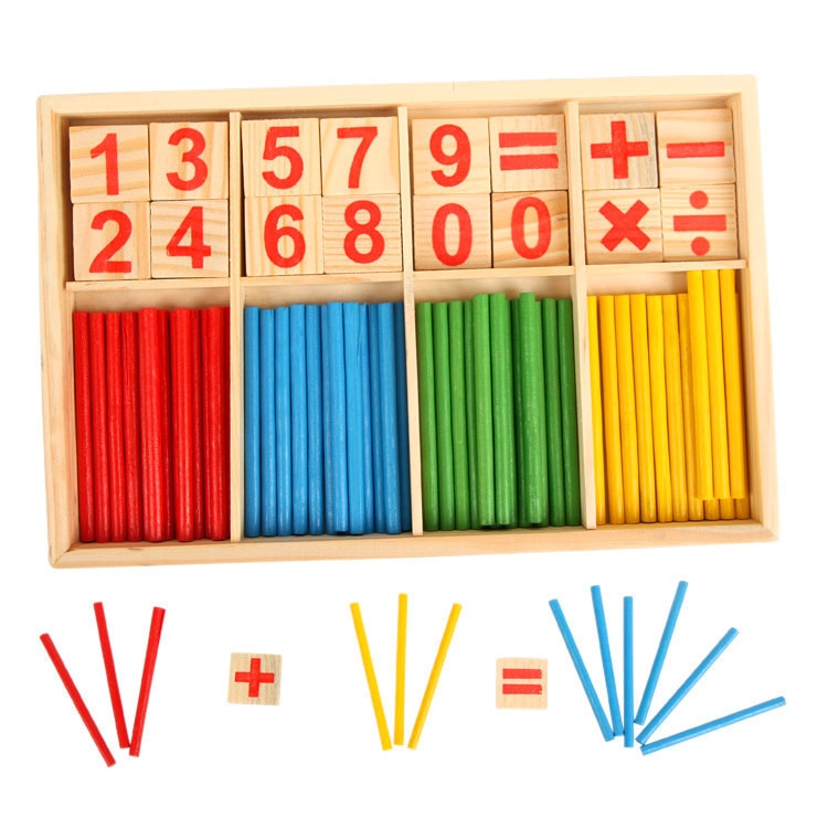 Montessori Wood Multiplication Table