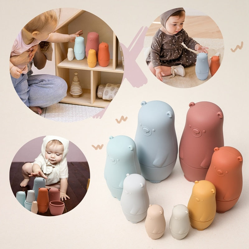 Montessori Nesting Dolls, Baby Safe Matryoshkas!