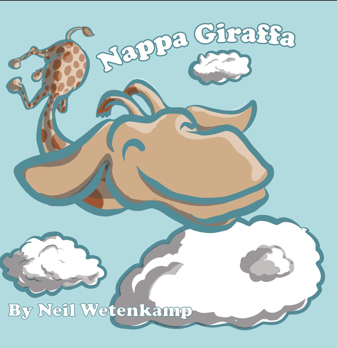 Bilingual Children's Book, Nappa Giraffa (Paperback)