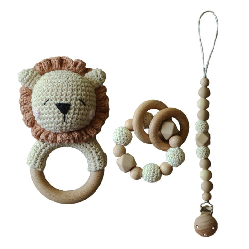 Adorable Baby Rattles With Animals and Sets!