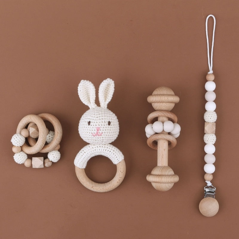 Adorable Baby Rattles With Animals and Sets!