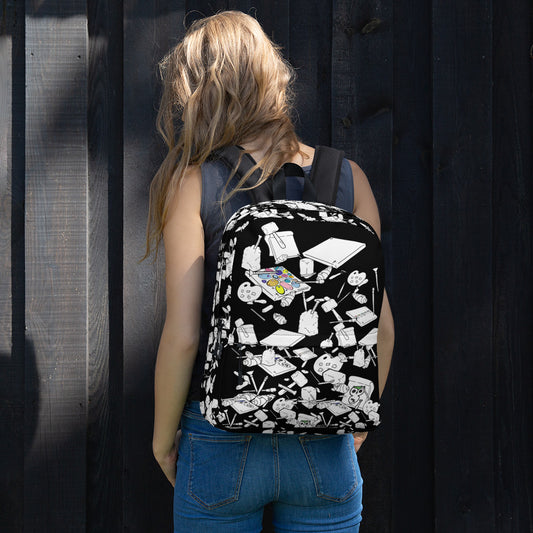 Wonder Owls Art Backpack