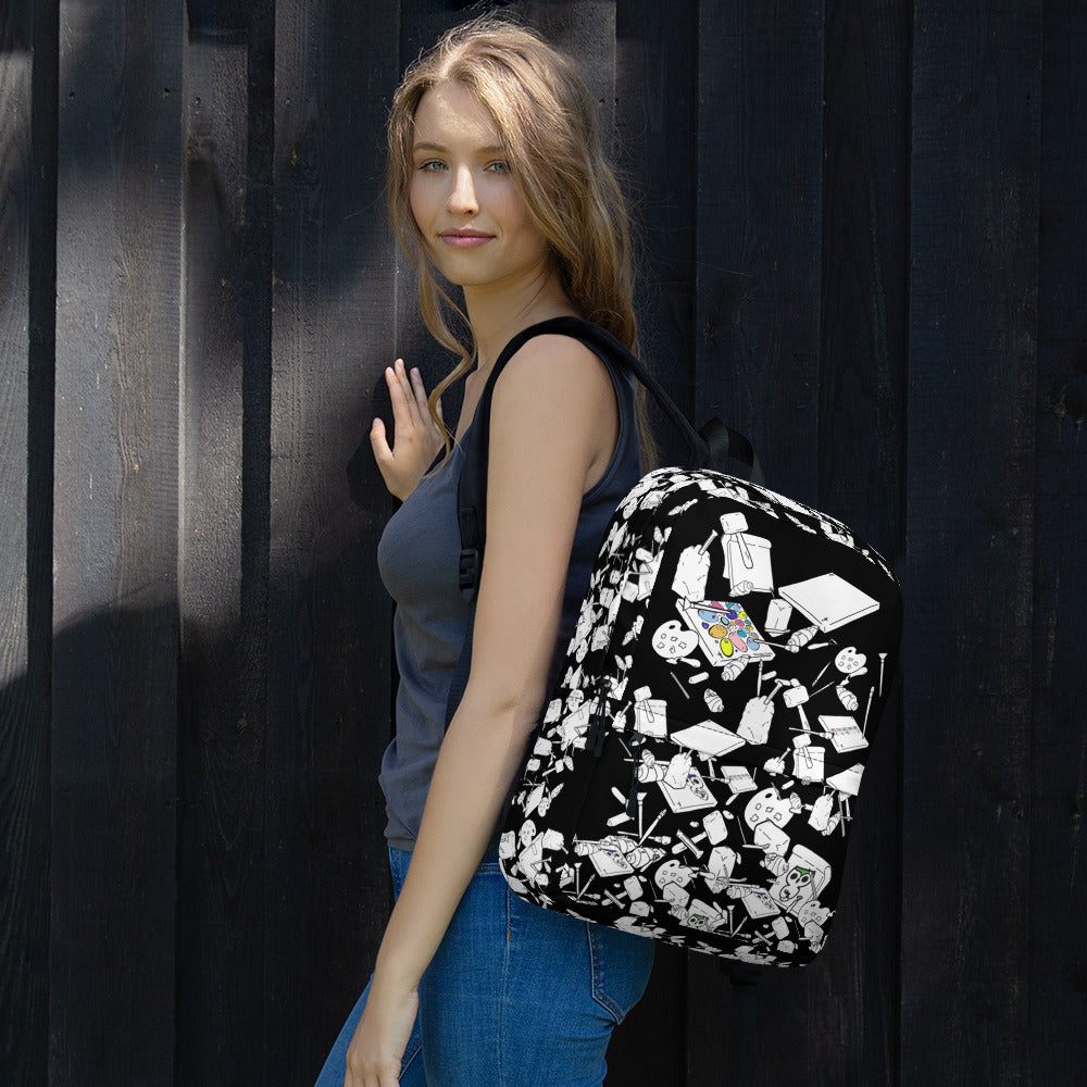 Wonder Owls Art Backpack