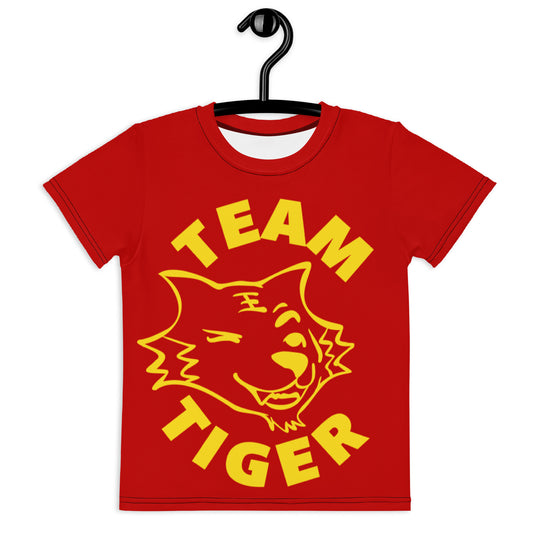 Team Tiger Kids Crew Neck T-shirt