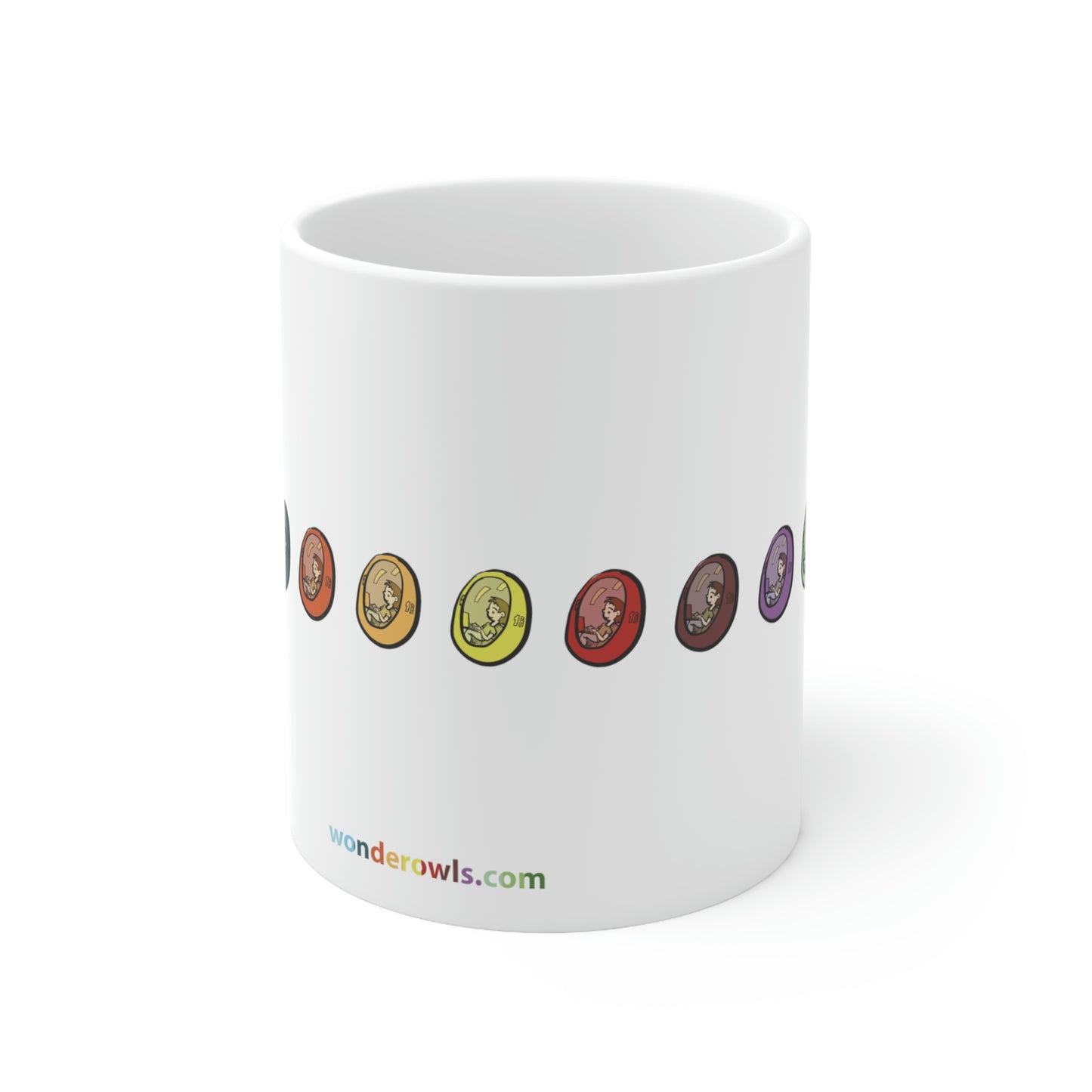 Lifepod Ceramic Mug by Inker, 11oz