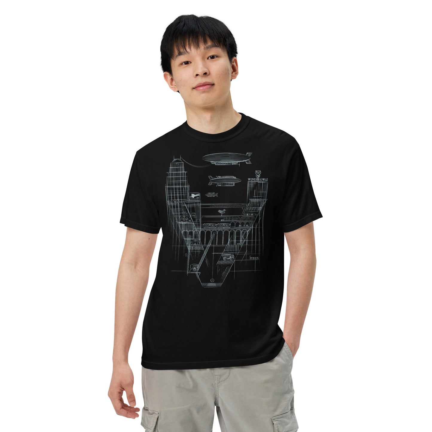 Victory City Men’s Heavyweight T-shirt