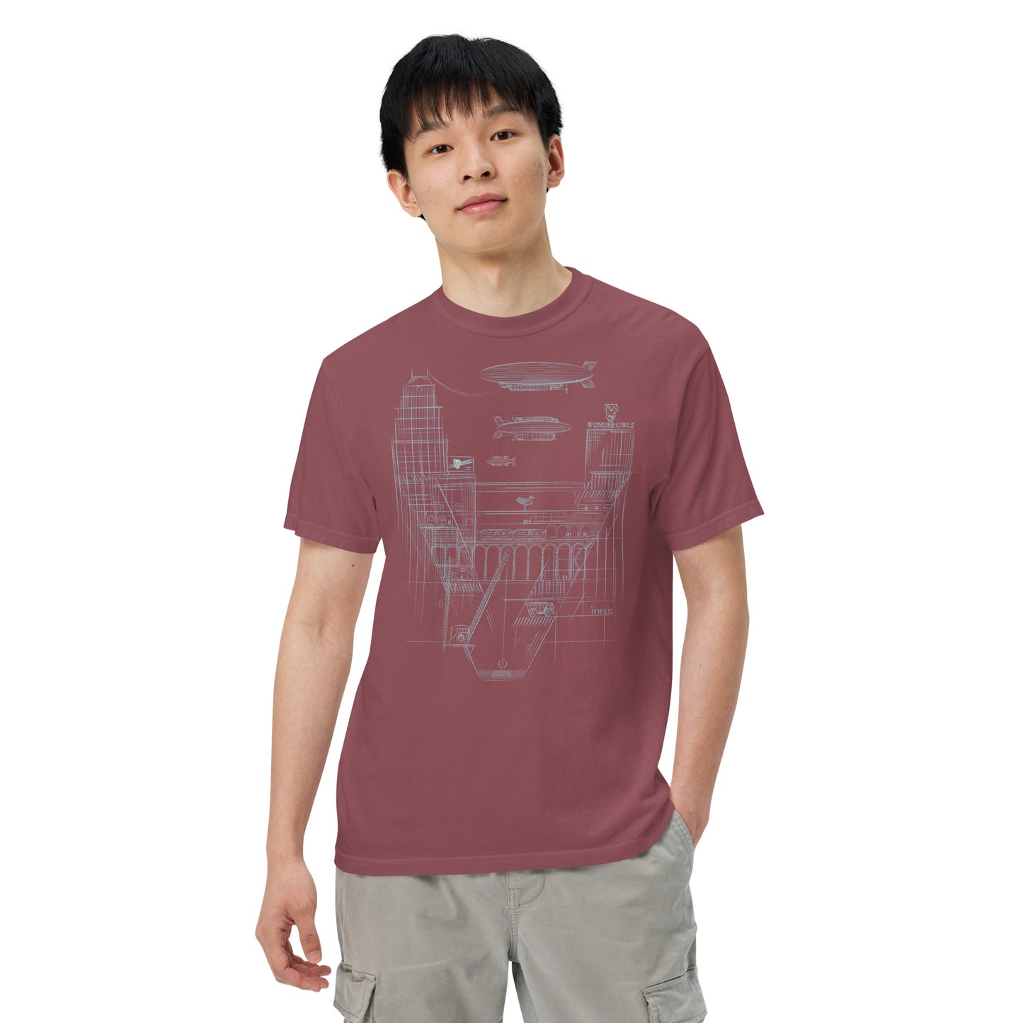 Victory City Men’s Heavyweight T-shirt