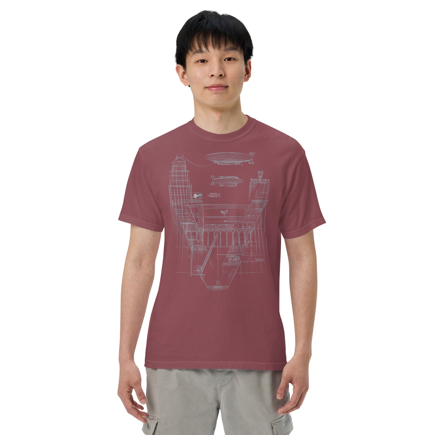 Victory City Men’s Heavyweight T-shirt