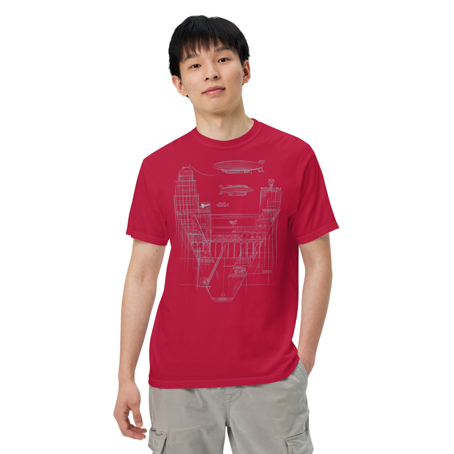 Victory City Men’s Heavyweight T-shirt