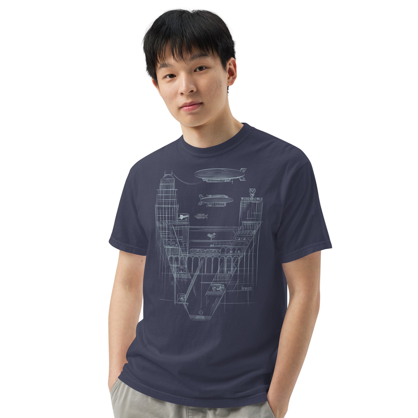 Victory City Men’s Heavyweight T-shirt