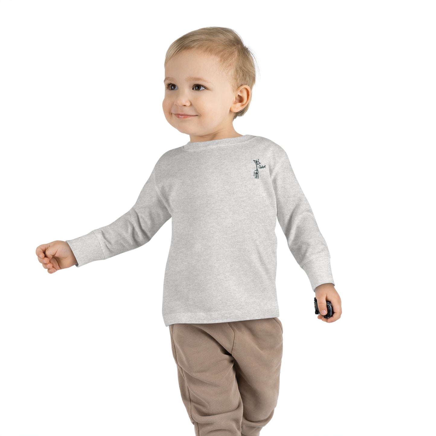 Girobot Toddler Long Sleeve Tee