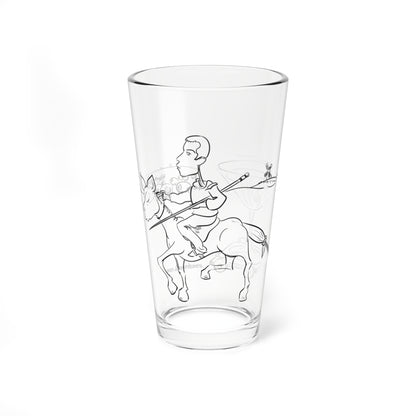 Tilting at Gin Mills 16oz Mixing Glass by Inker
