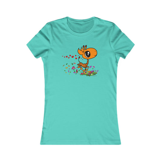 Giraffe in Love Cute Women's T