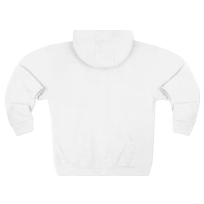 Leopard des Neiges Zipped Hoodie
