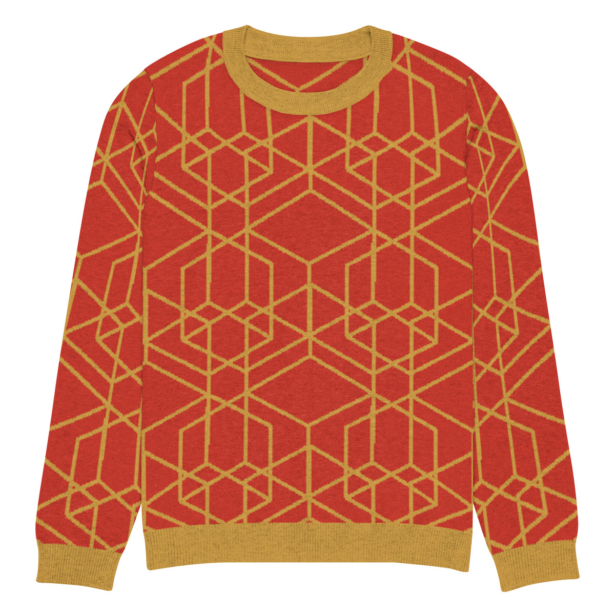 Geometric Cubes New Year Knit Top (Year of the Snake) – Wonder Owls