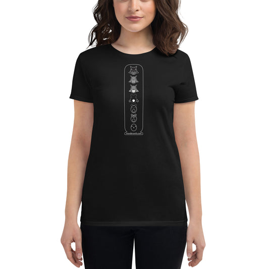 Wonder Owls Evo Cartouche Women's Short Sleeve T