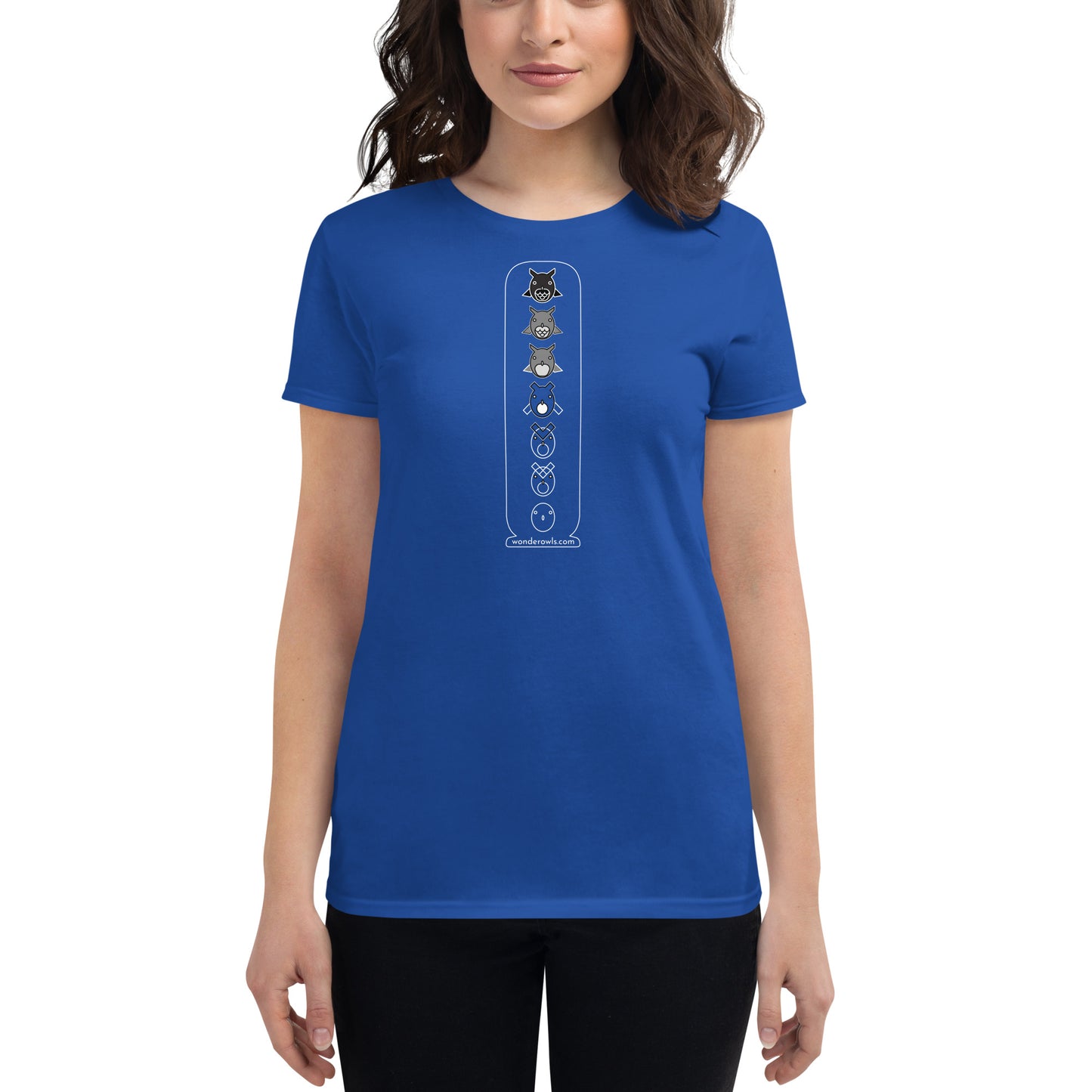 Wonder Owls Evo Cartouche Women's Short Sleeve T