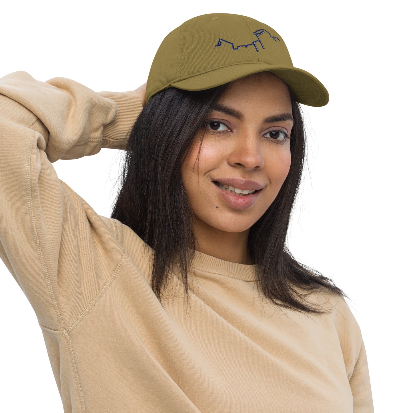 Zipline City Organic Baseball Cap Unisex