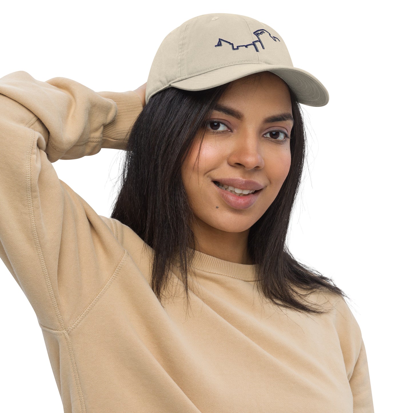 Zipline City Organic Baseball Cap Unisex