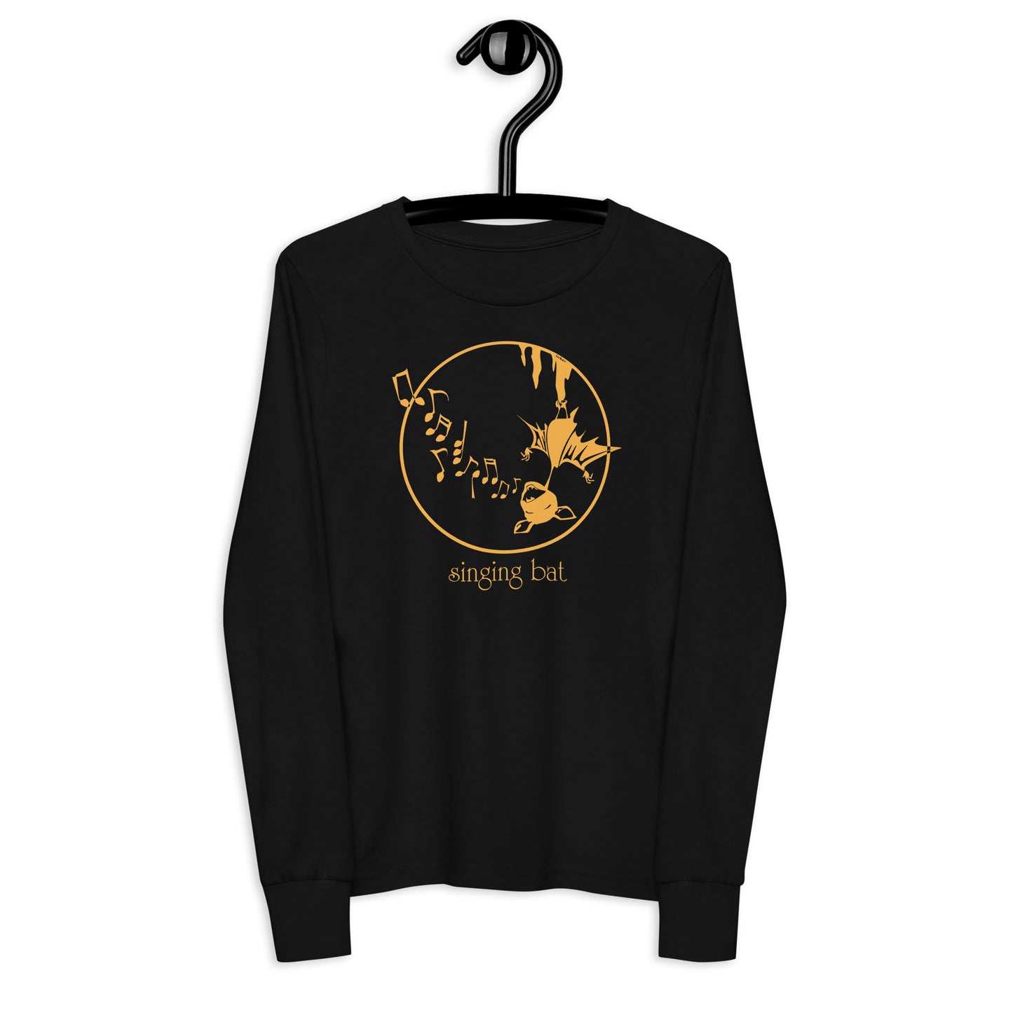 Singing Bat Youth Long Sleeve Tee