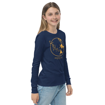 Singing Bat Youth Long Sleeve Tee